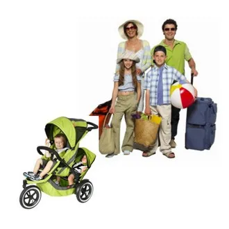 Travel with children and luggage